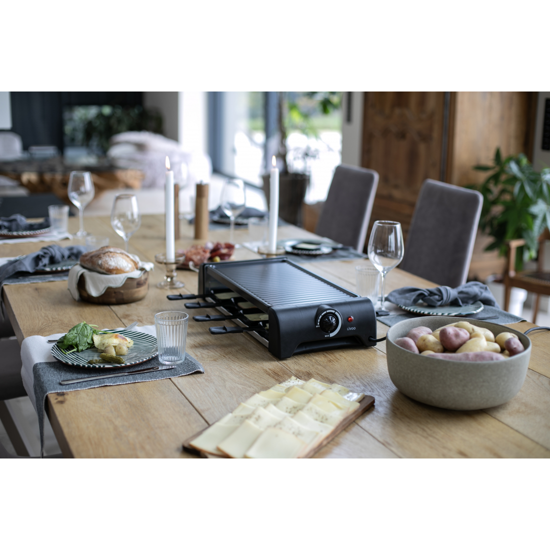 Raclette Machine For 8 People