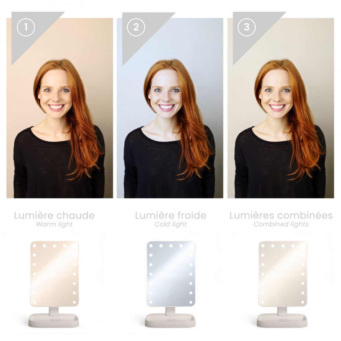 Lighted Makeup Mirror