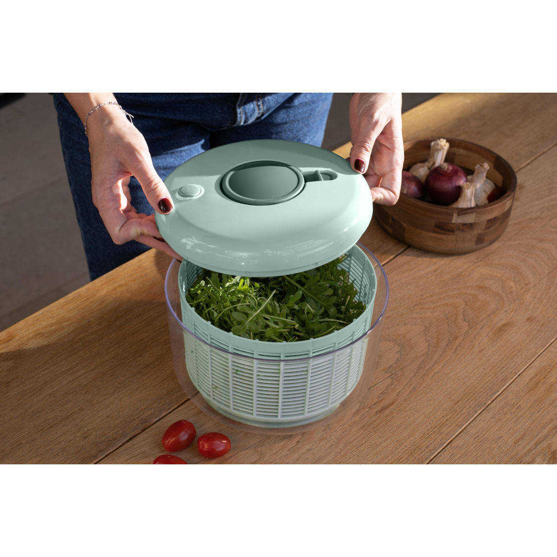 Essoreuse à salade poussoir 4,2 L