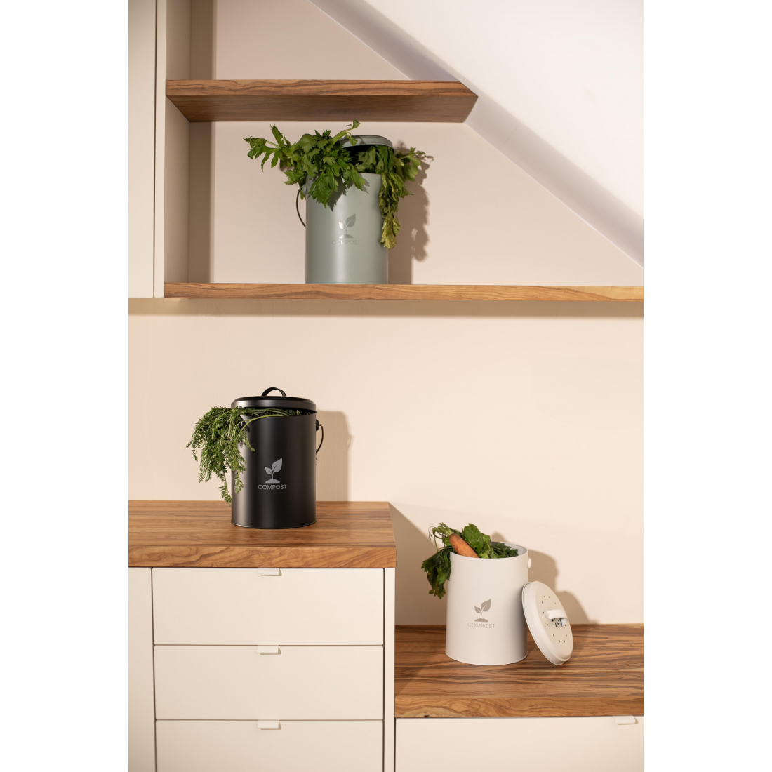 Seau à compost de cuisine 6 L