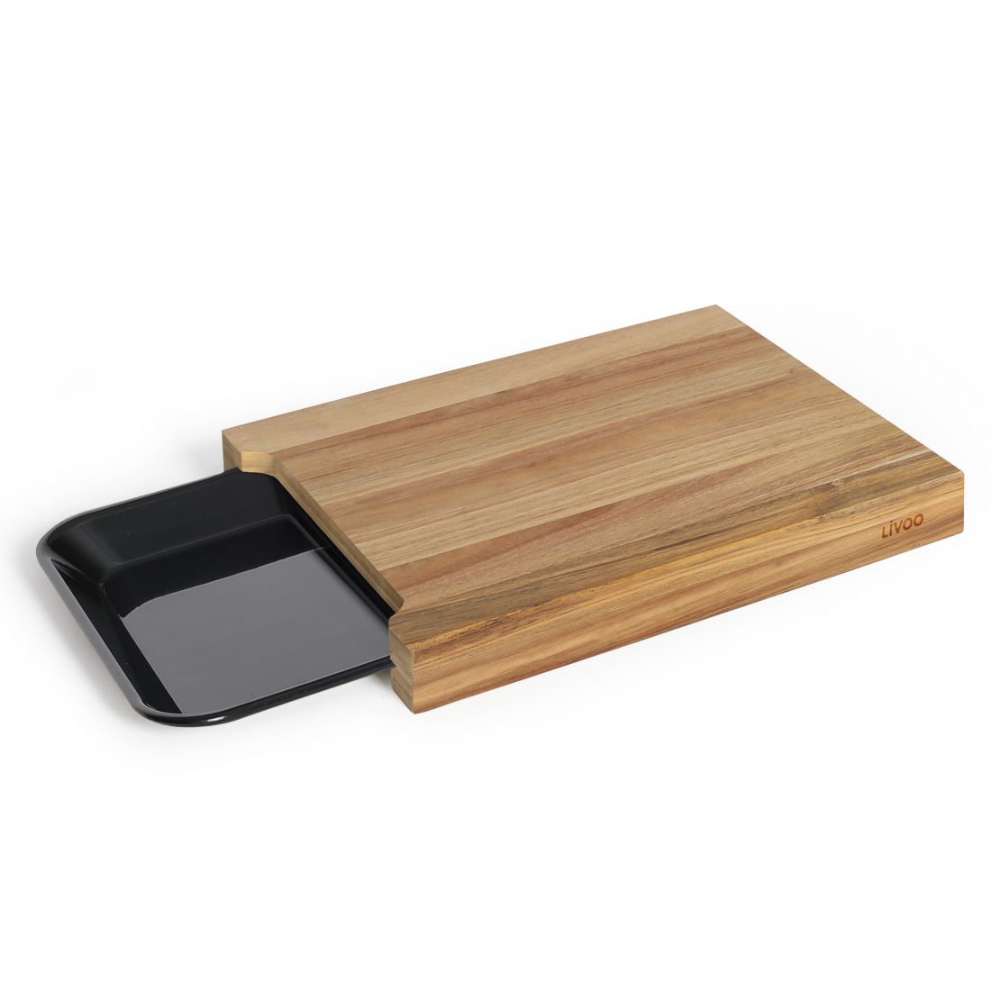 Planche à découper avec bac récupérateur