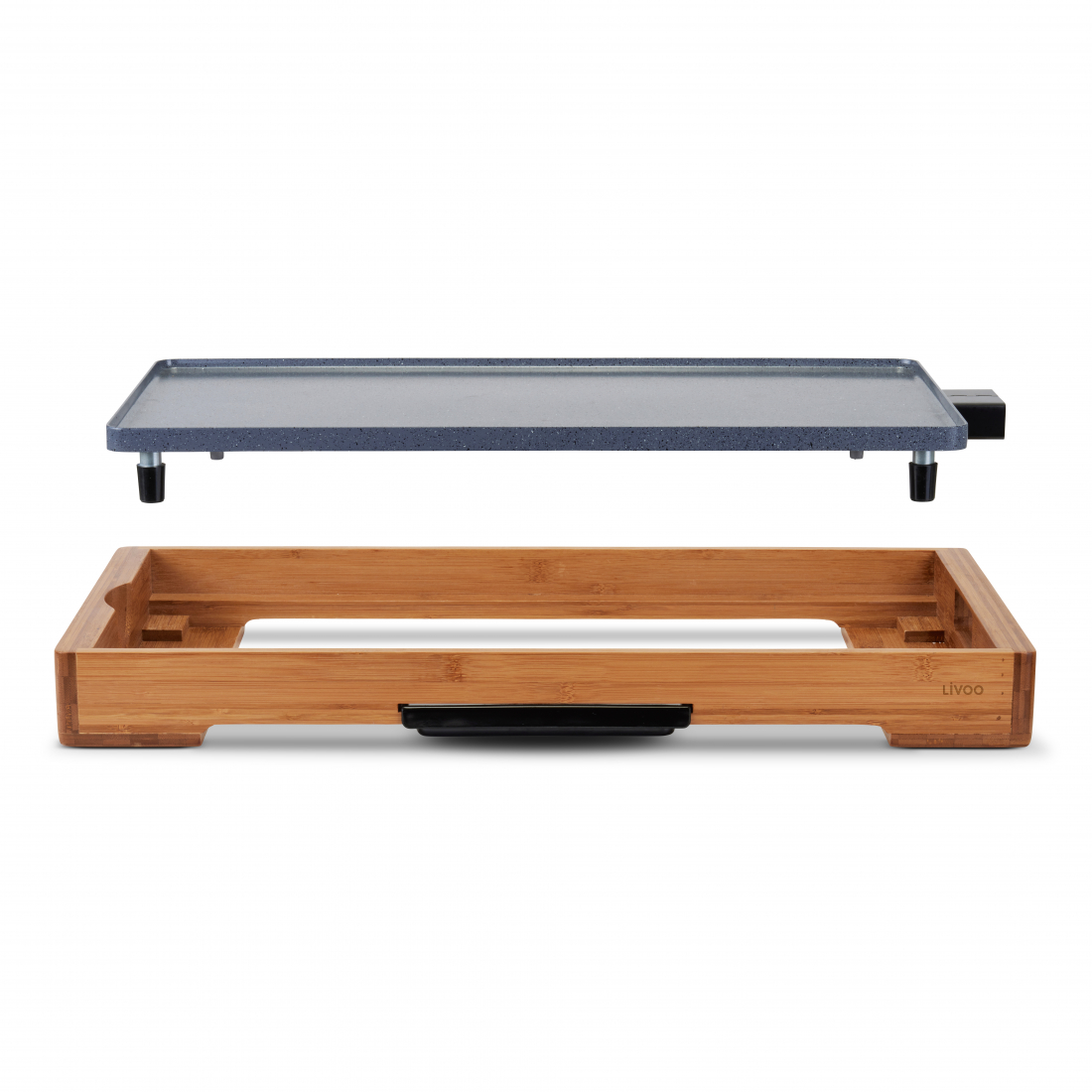 Bamboo Plancha With Ceramic Coating