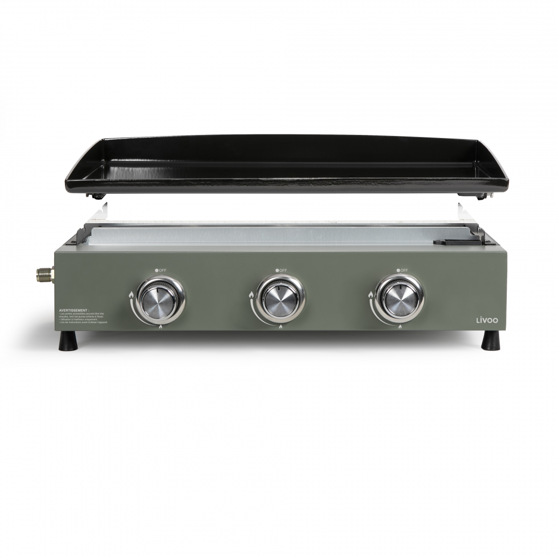 3-Burner Gas Griddle