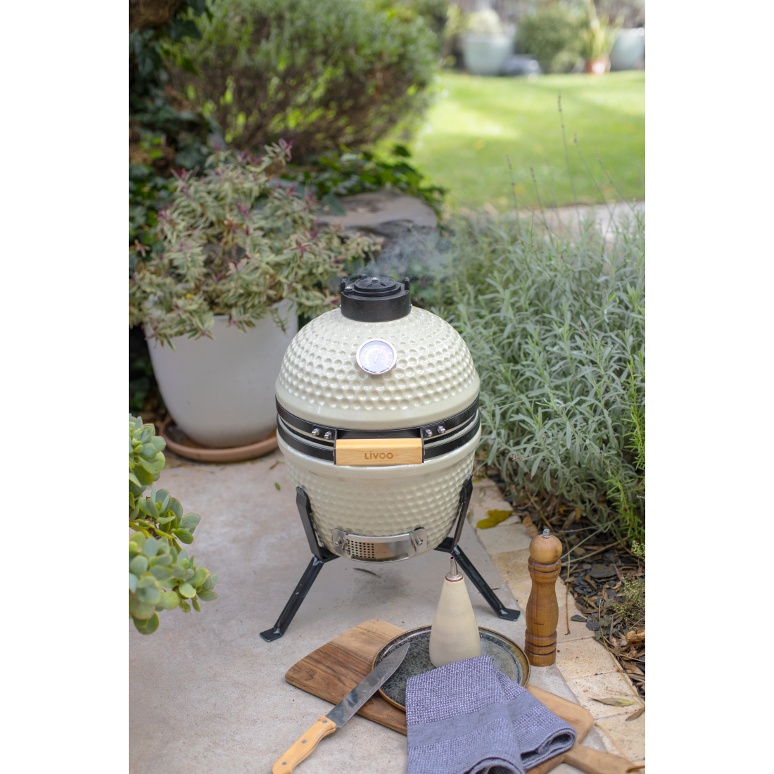 Barbecue fumoir Kamado