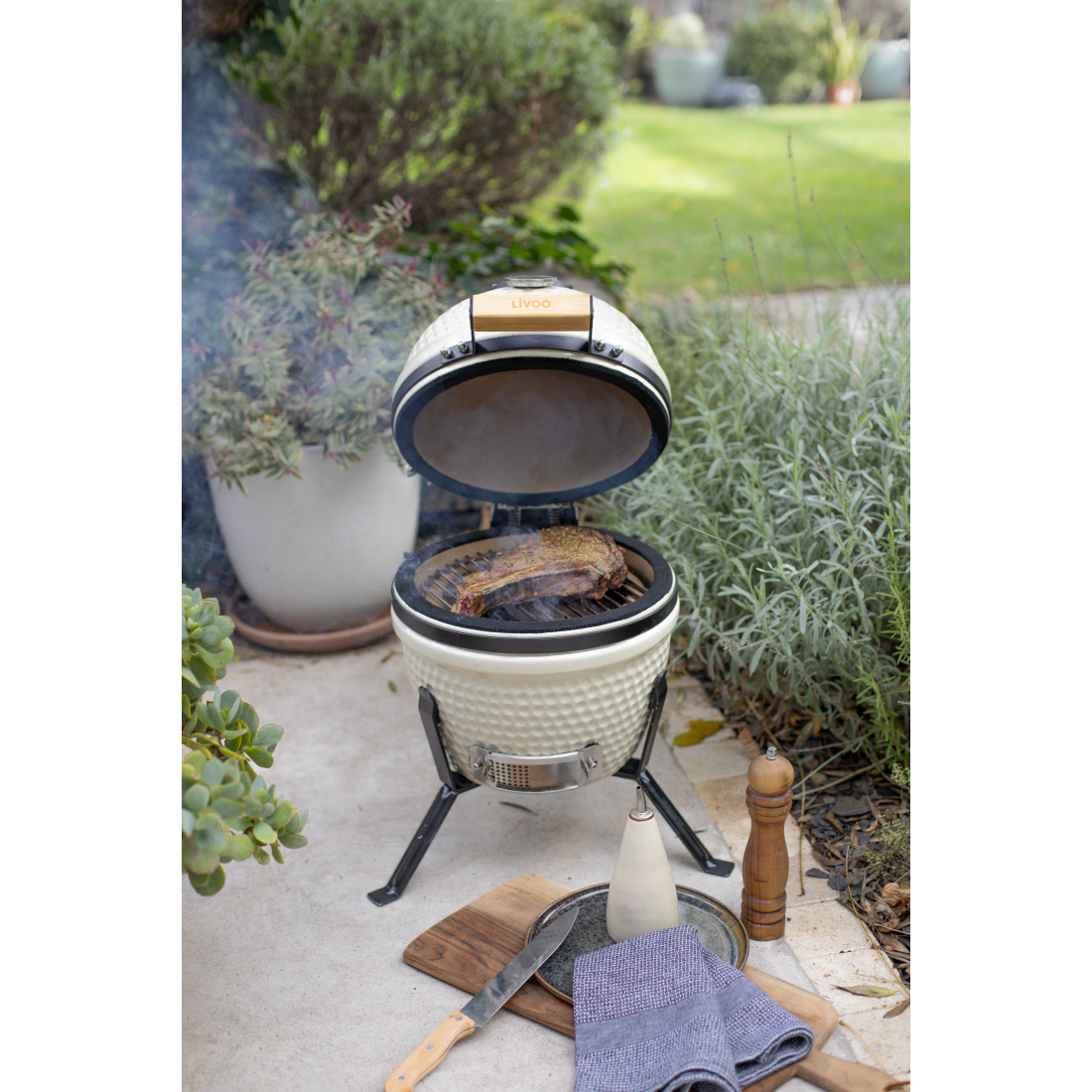 Barbecue fumoir Kamado