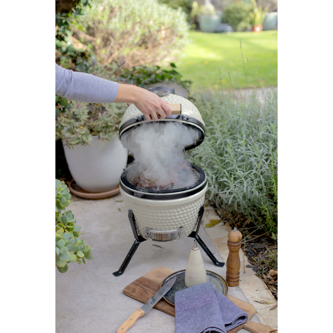 Barbecue fumoir Kamado