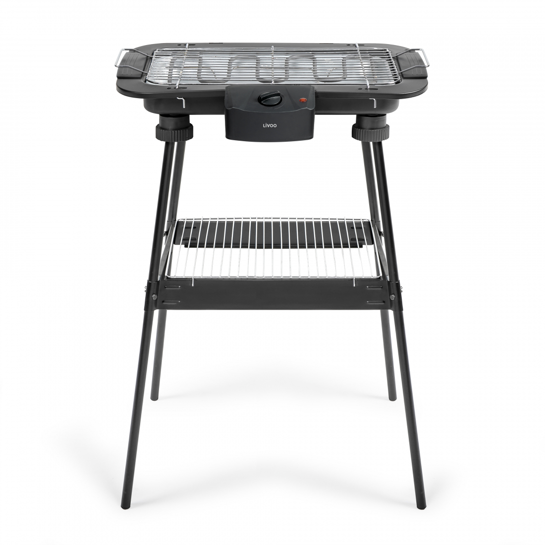 2-In-1 Electric Barbecue On Legs