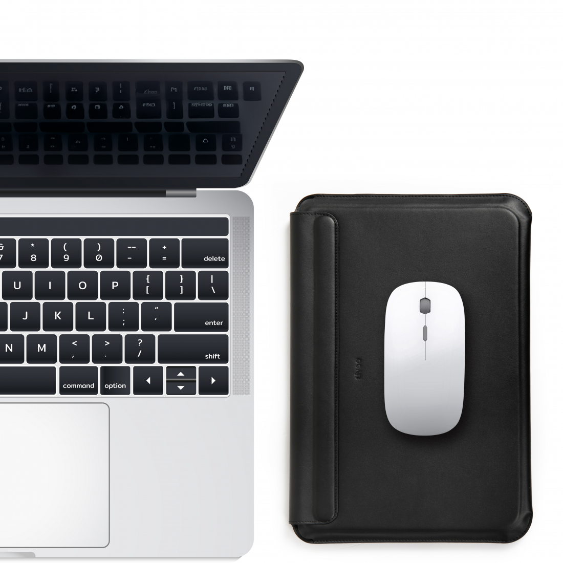 Housse d'ordinateur magnétique