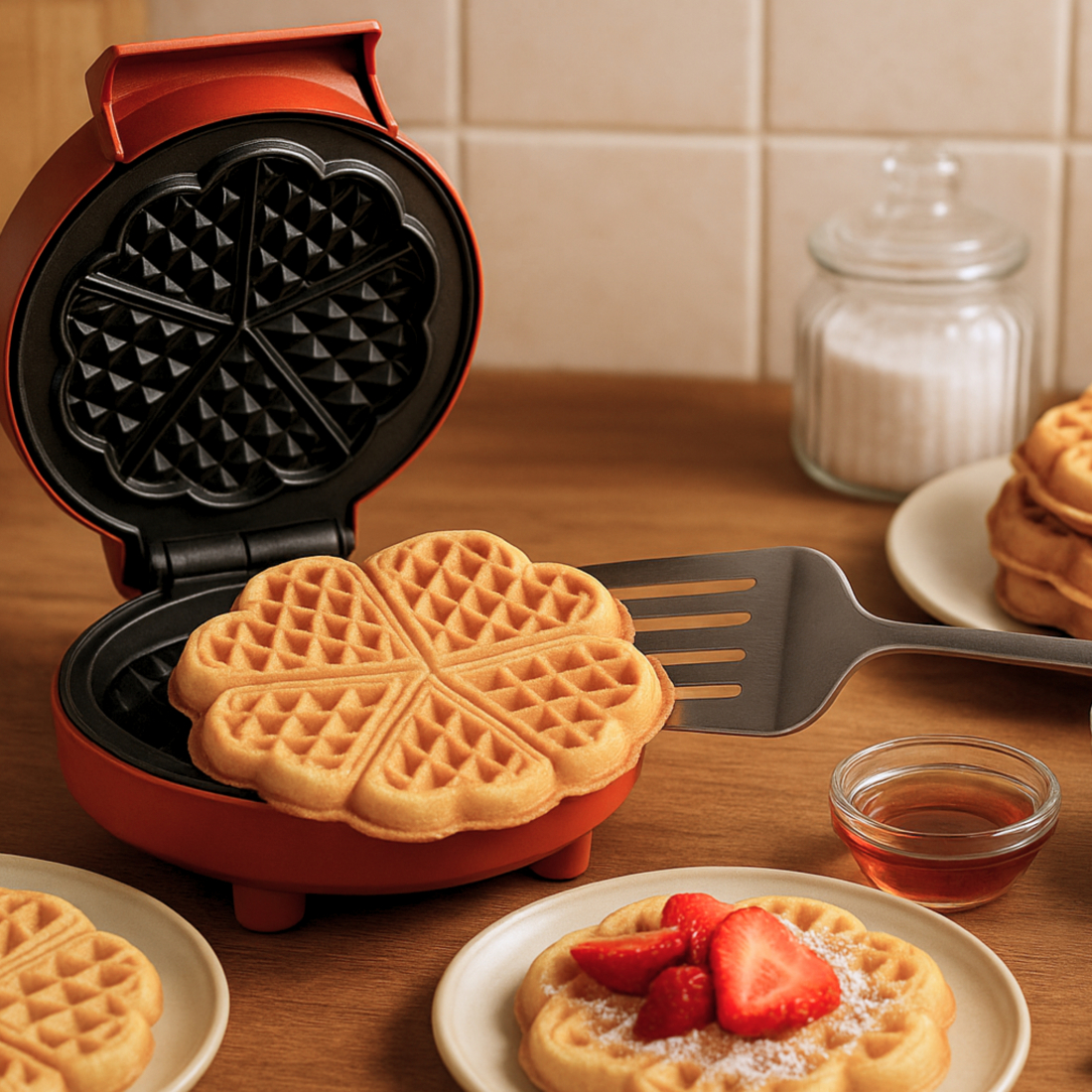 Heart Waffle Iron