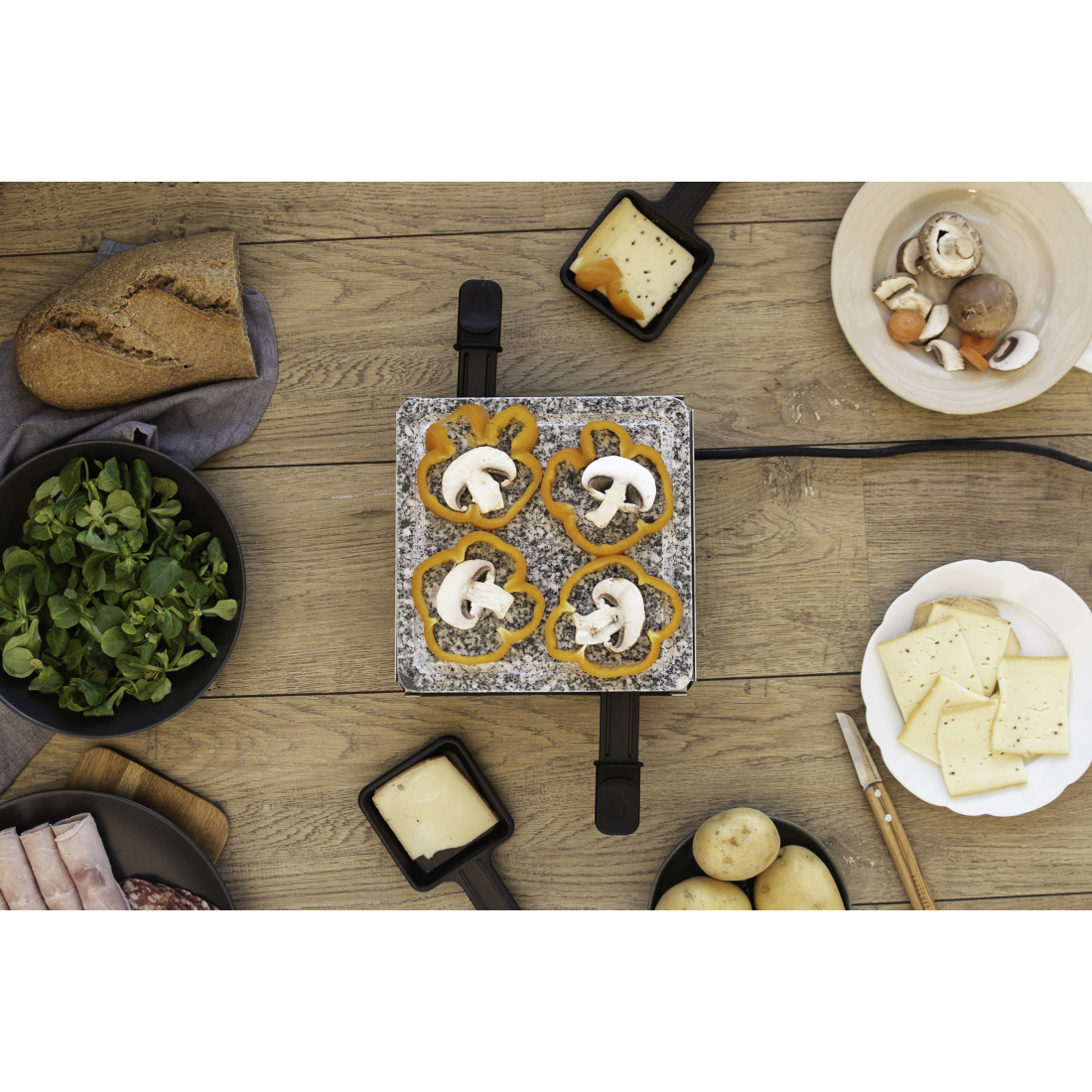 Raclette Machine For 4 People