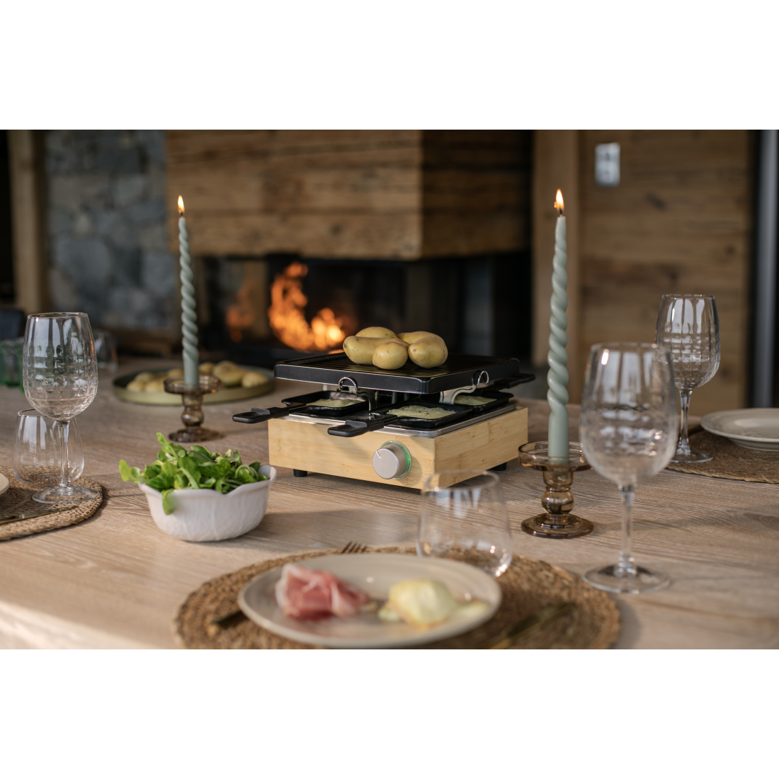 Raclette Machine For 4 People