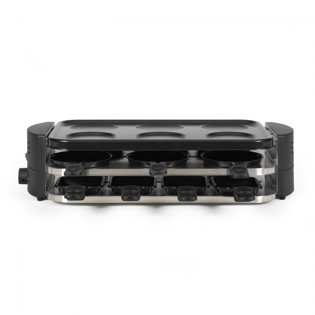 Raclette, Pizza And Crepe Machine For 8 People