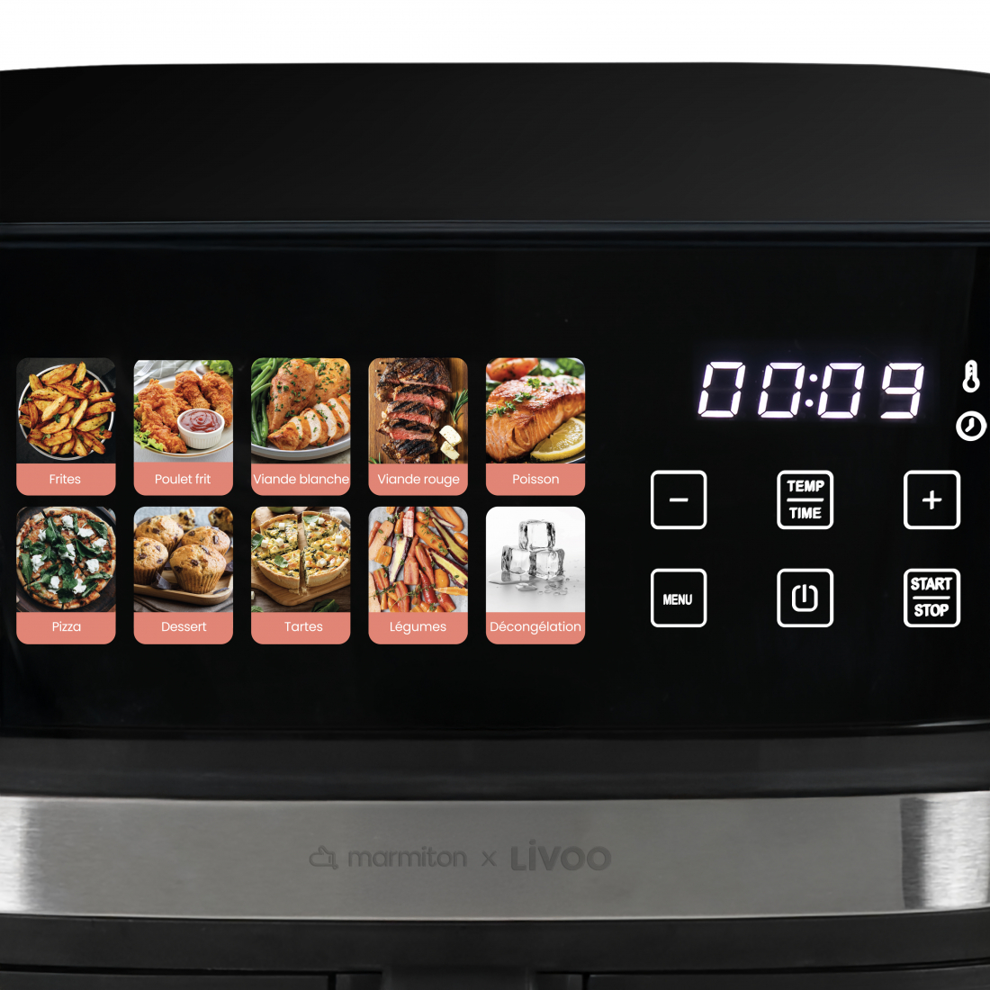 x Marmiton 8 L Oil-Free Fryer