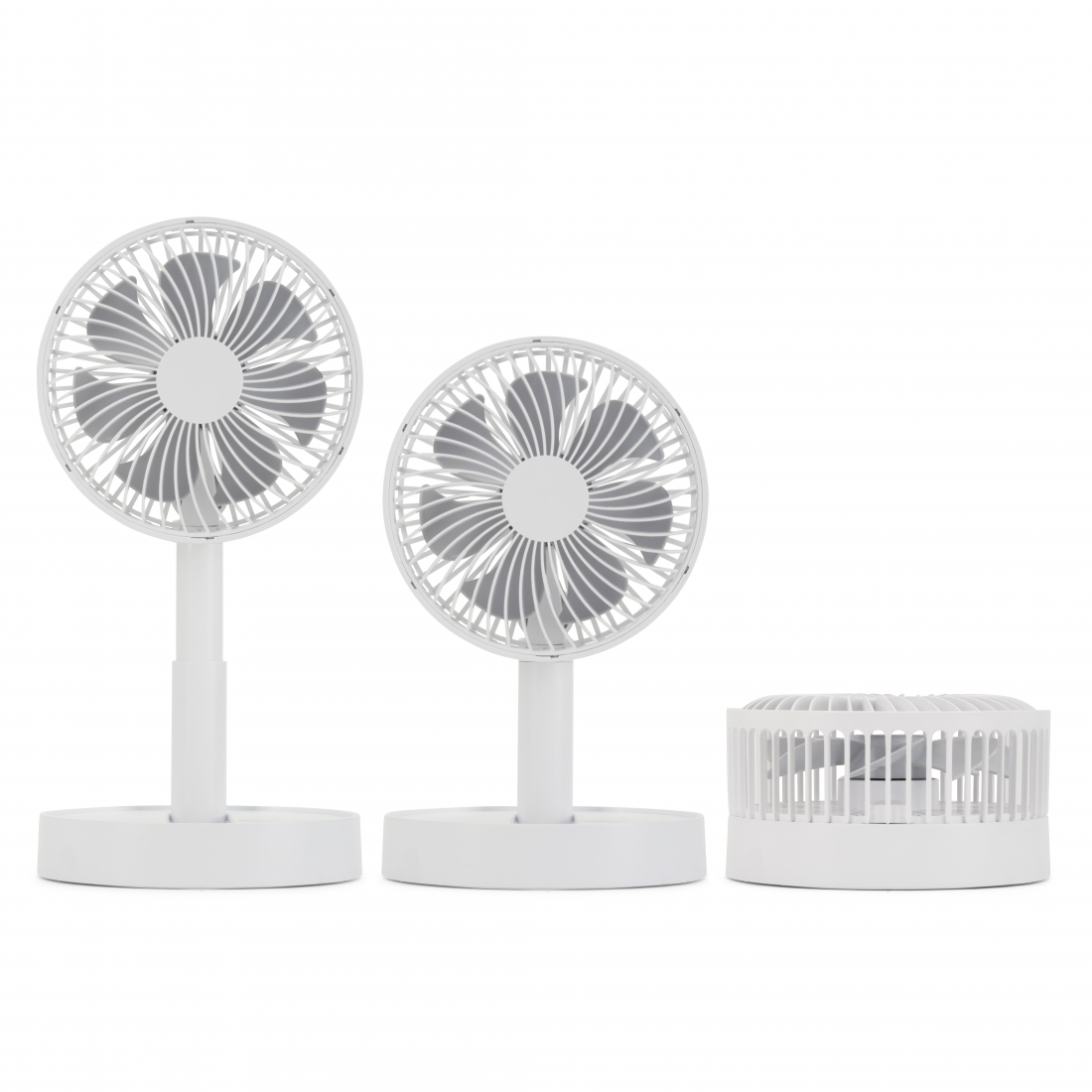 Ventilateur de bureau pliable et rechargeable