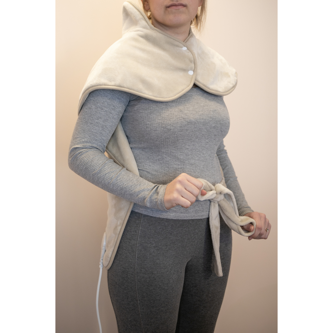 Coussin chauffant dos et cervicales