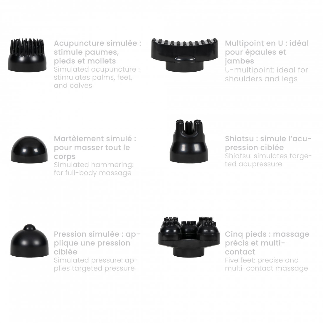 XXL 6-in-1 Multifunktionsmassagegerät