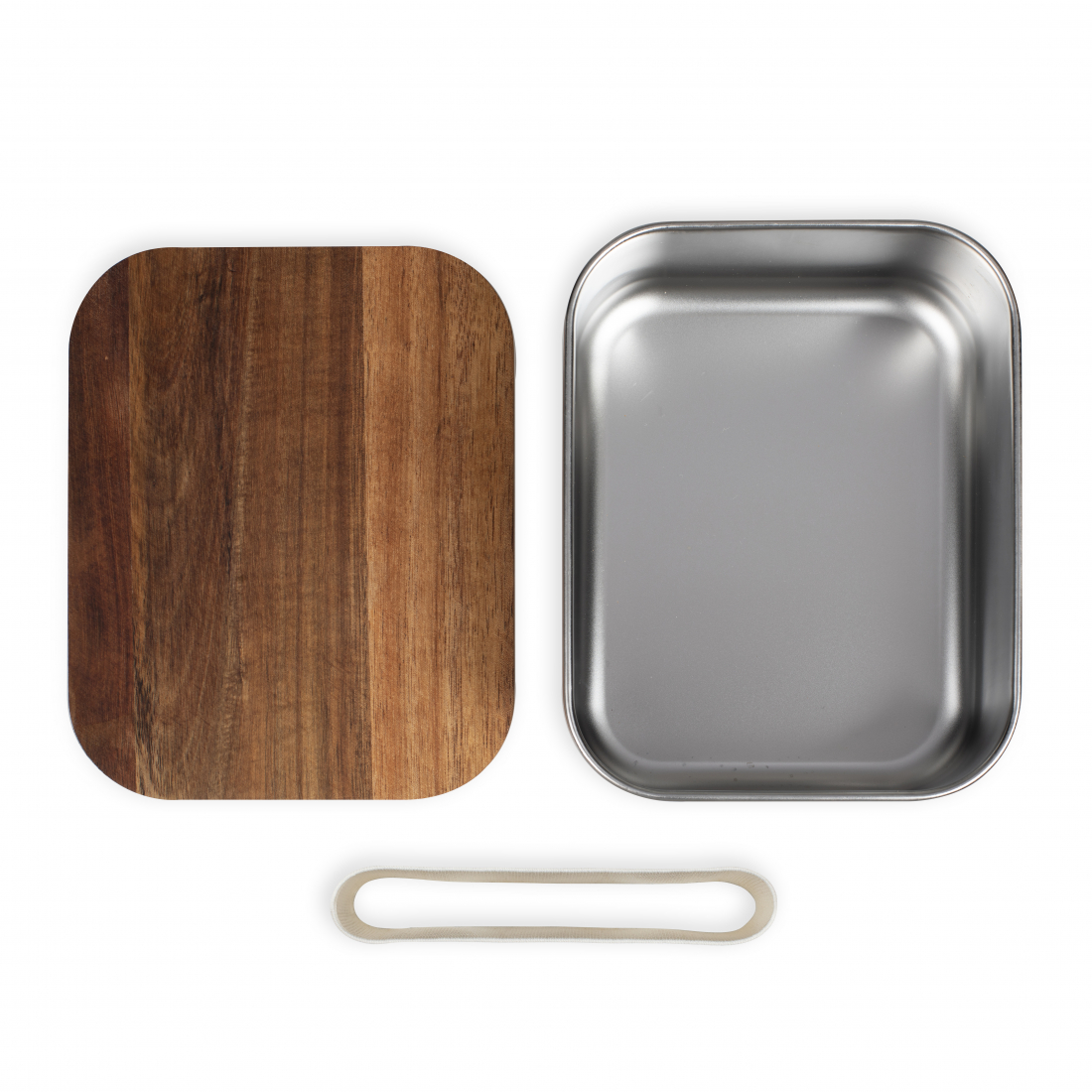 Lunch box hermétique en Acacia