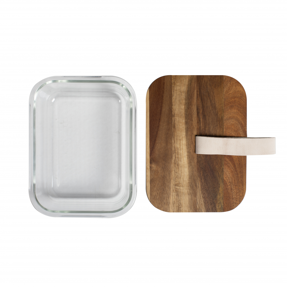 Airtight Acacia Lunch Box