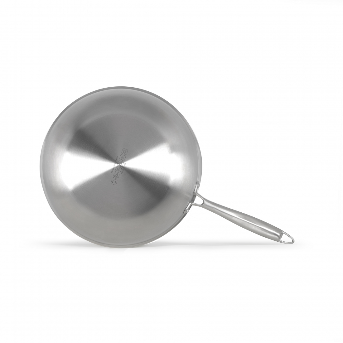 Brigade - Wok en acier inoxydable 28 cm