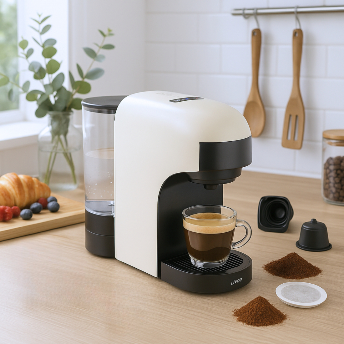 Machine À Café Multi-Capsules 4 En 1