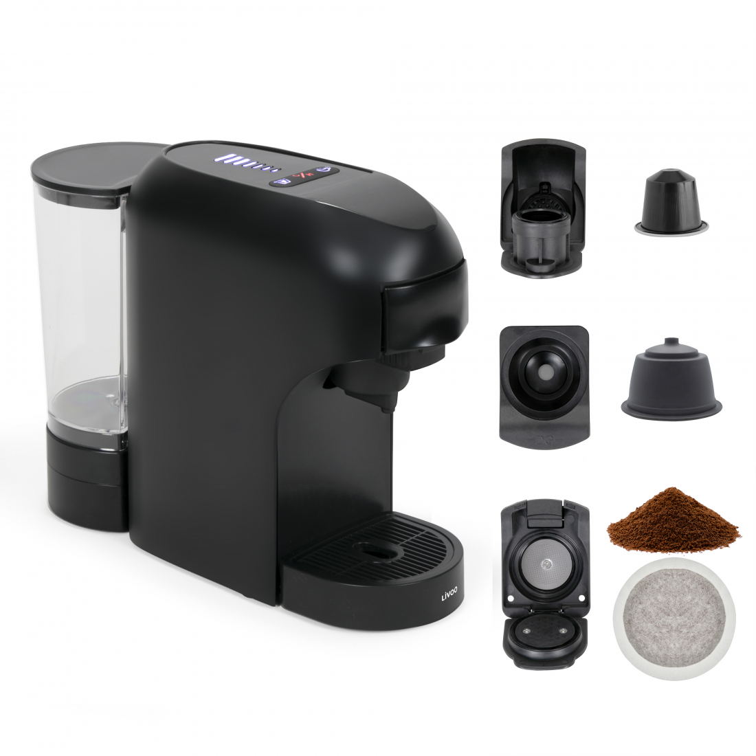 4-In-1 Multi-Capsule Coffee Machine
