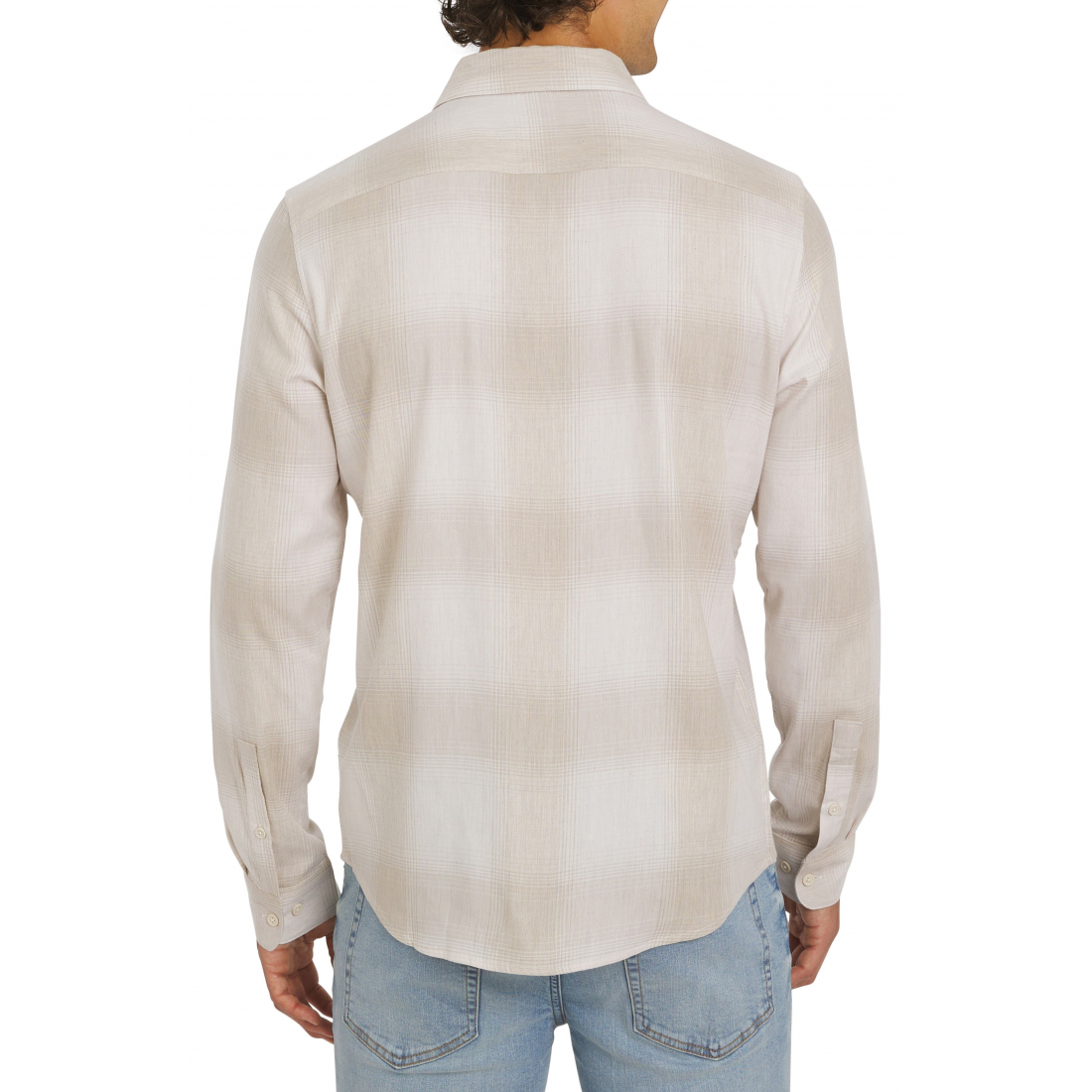 'Plaid Button-Up' Hemd für Herren