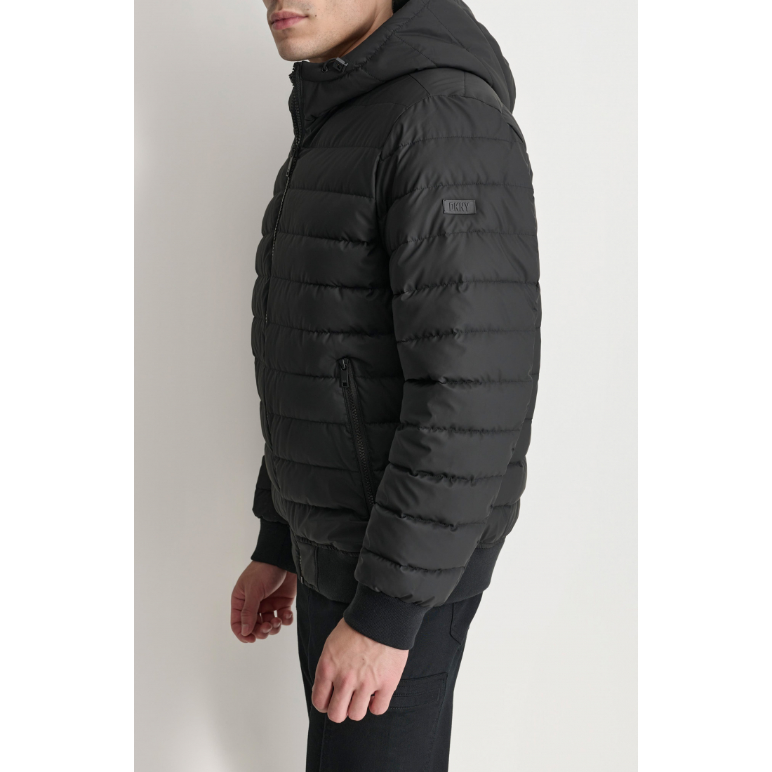 Veste matelassée 'Rubberized Front Zip' pour Hommes