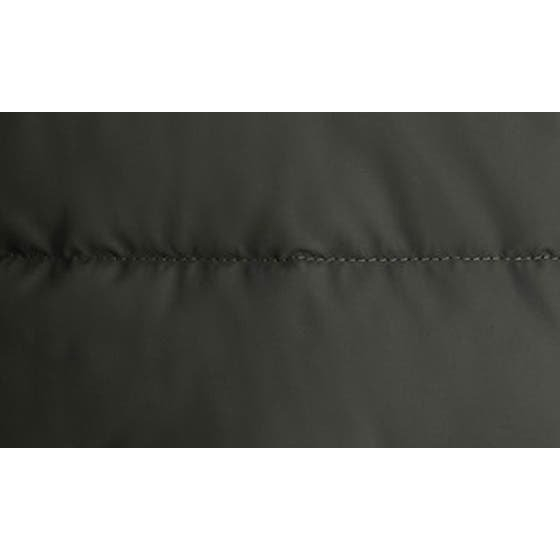 'Rubberized Front Zip' Pufferjacke für Herren