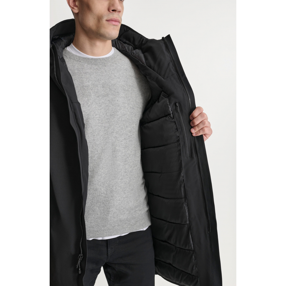 Veste matelassée 'Stretch Arctic Hooded' pour Hommes