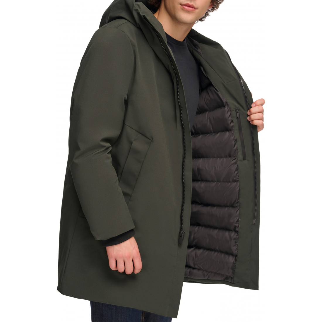 Veste matelassée 'Stretch Arctic Hooded' pour Hommes