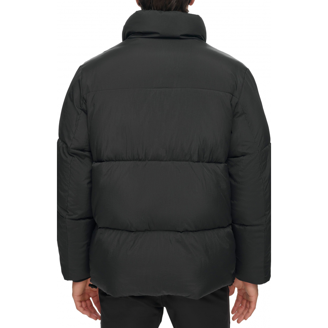 'Zip Front' Gesteppte Jacke für Herren