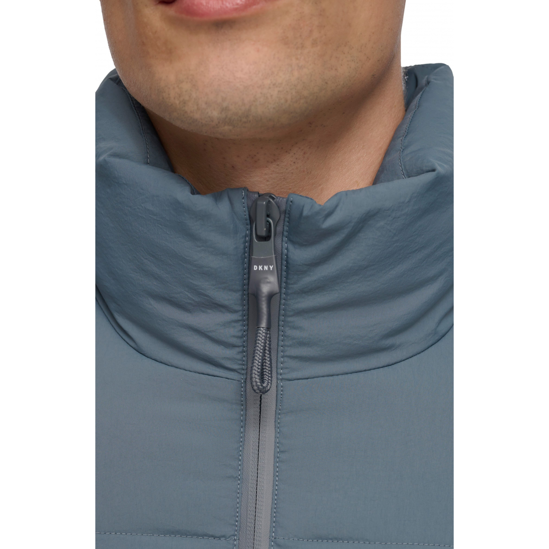 'Zip Front' Gesteppte Jacke für Herren