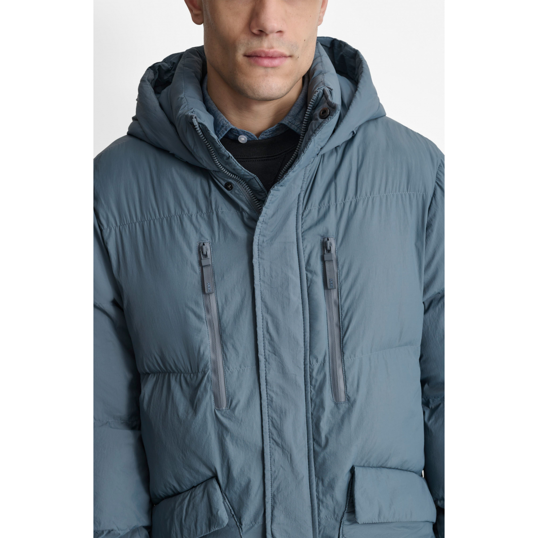 'Zip Front' Pufferjacke für Herren