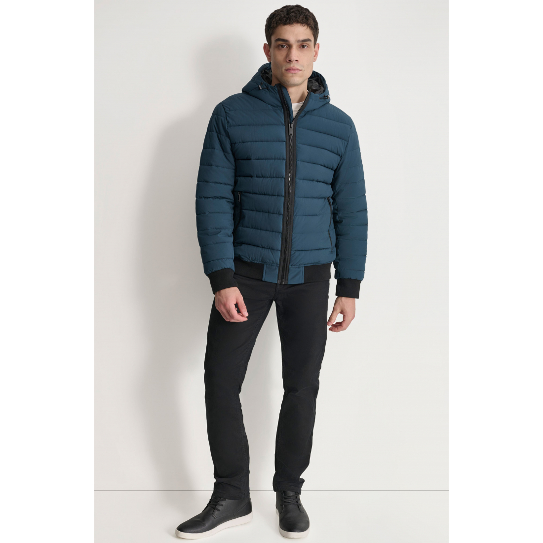Veste matelassée 'Zip Front' pour Hommes