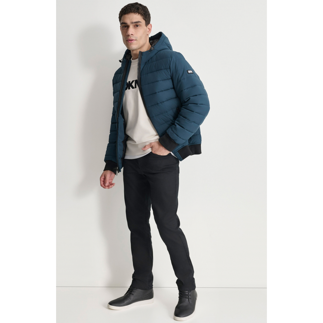 Veste matelassée 'Zip Front' pour Hommes