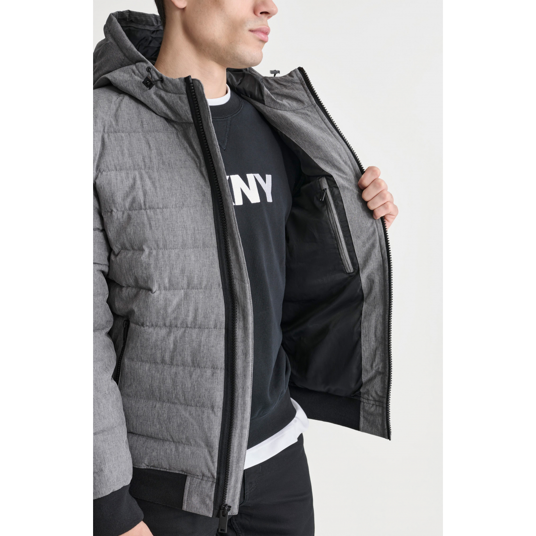 Veste matelassée 'Zip Front' pour Hommes