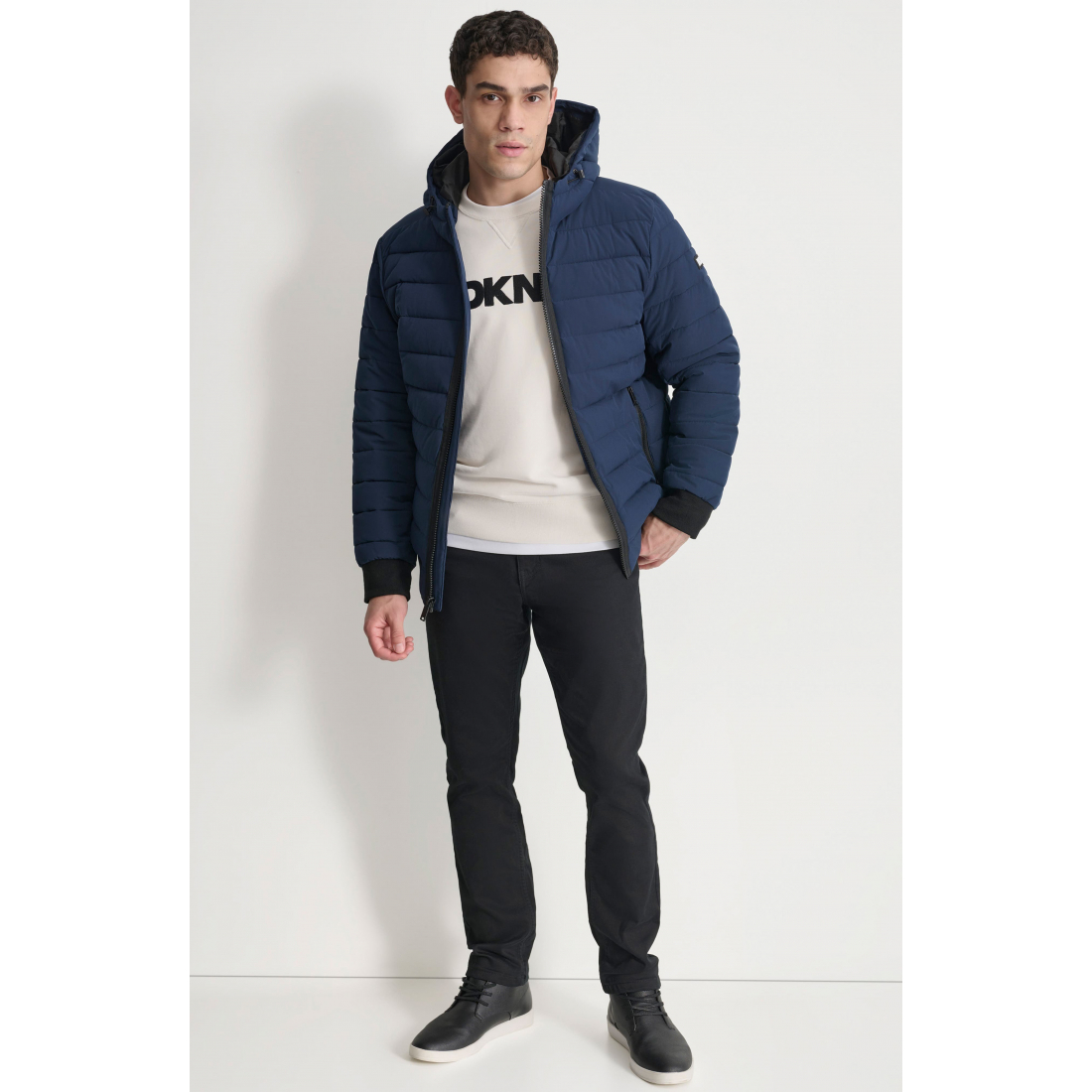 Veste matelassée 'Zip Front' pour Hommes