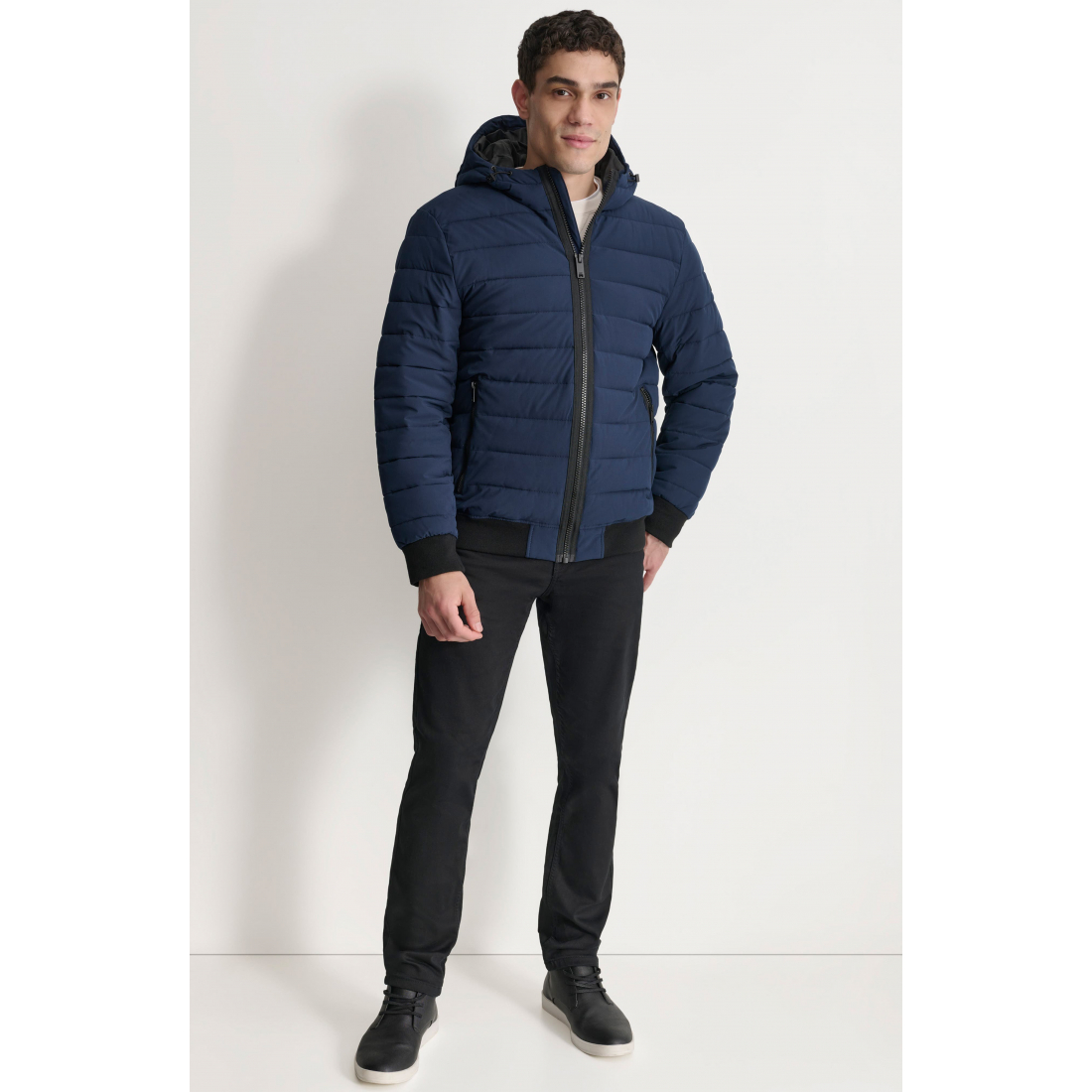 Veste matelassée 'Zip Front' pour Hommes