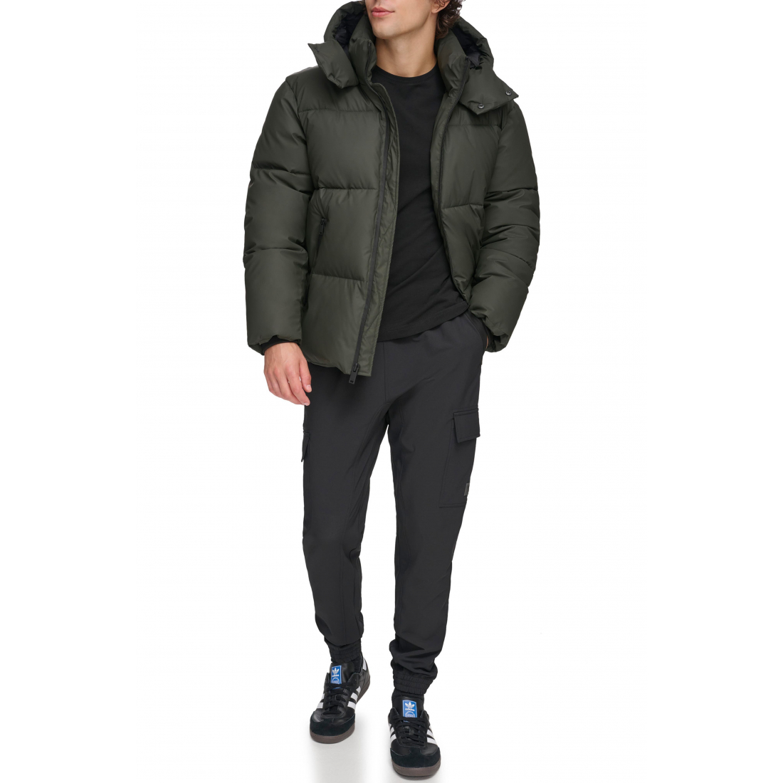 Veste matelassée 'Rubberized Front Zip' pour Hommes