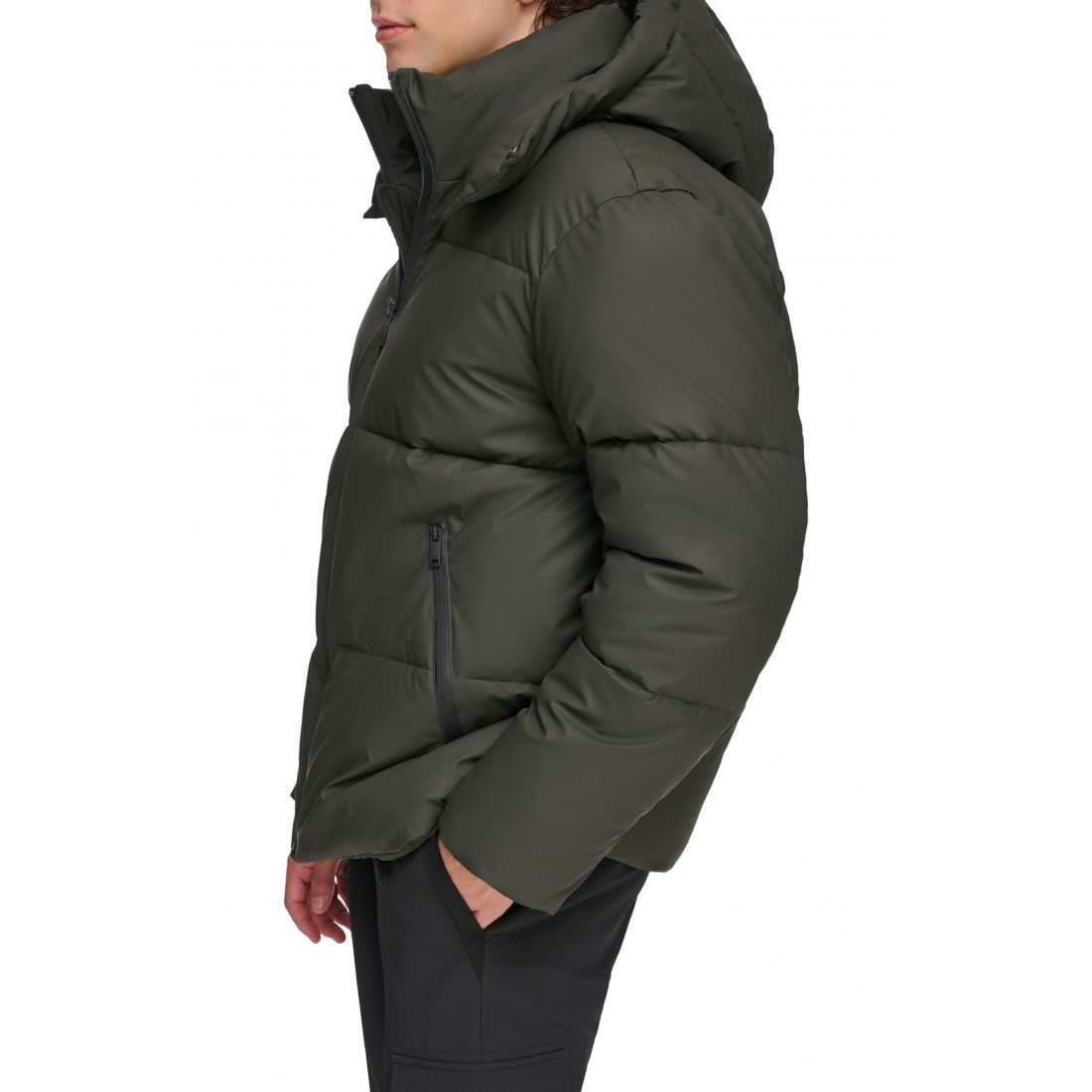 Veste matelassée 'Rubberized Front Zip' pour Hommes