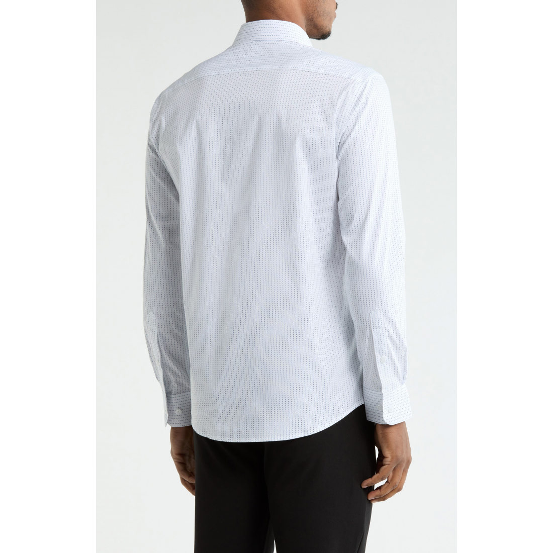 Men's 'Dot Stripe Stretch Dress' Shirt