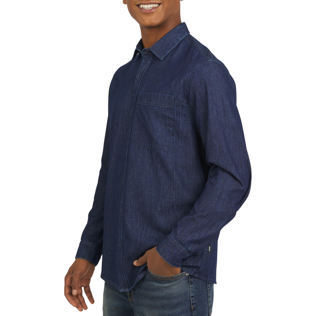 'Kingston Cotton Button-Up' Hemd für Herren