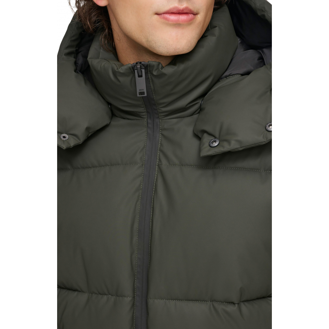 Veste matelassée 'Rubberized Front Zip' pour Hommes