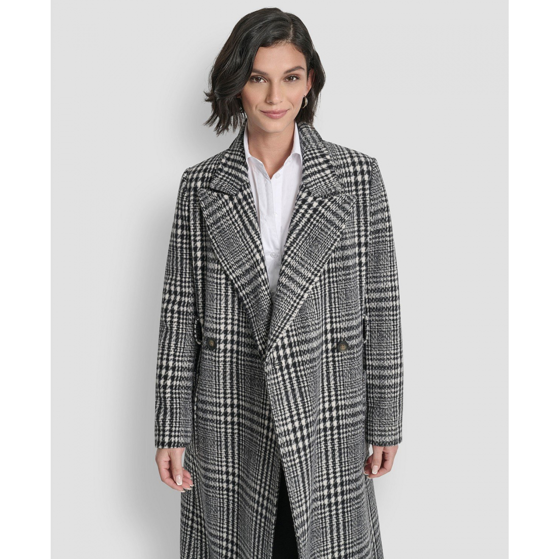 Manteau à ceinture 'Notch Collar' pour Femmes