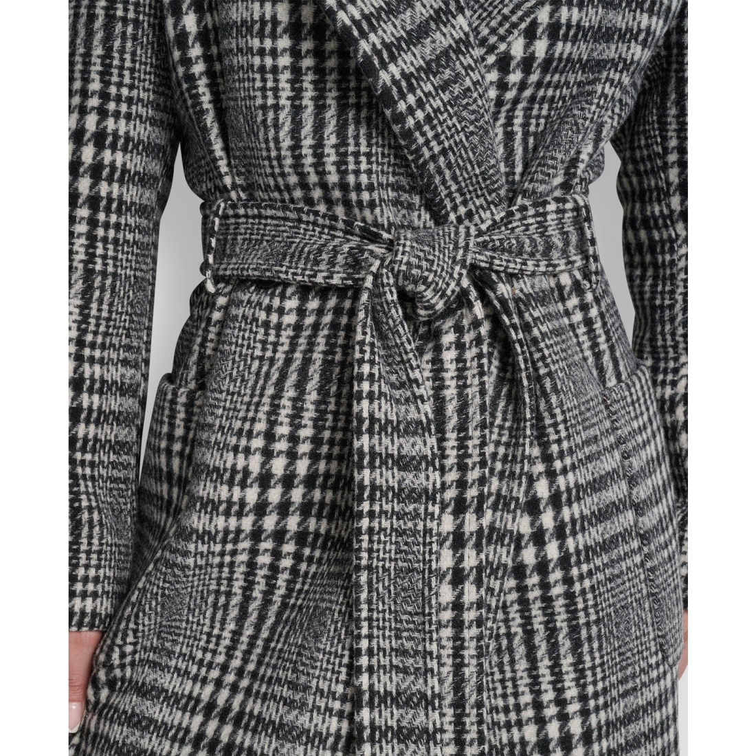 Manteau à ceinture 'Notch Collar' pour Femmes