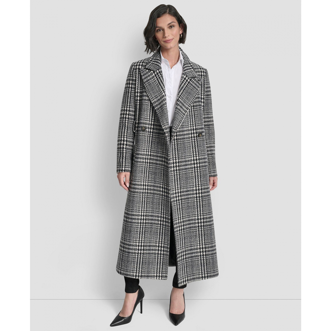 Manteau à ceinture 'Notch Collar' pour Femmes