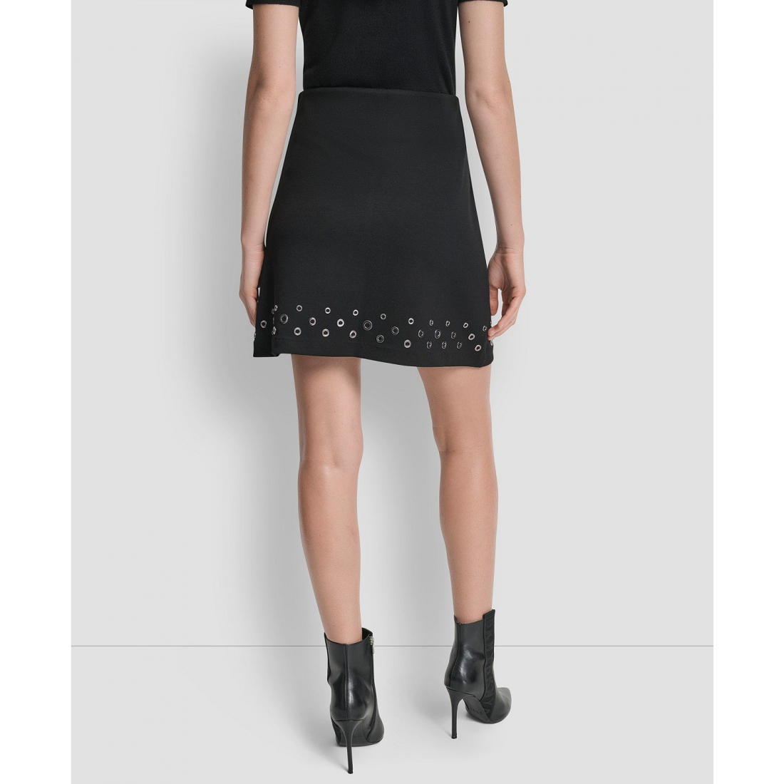 Mini Jupe 'Grommet Hem Detail' pour Femmes