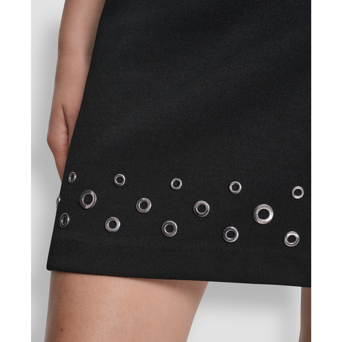 Mini Jupe 'Grommet Hem Detail' pour Femmes