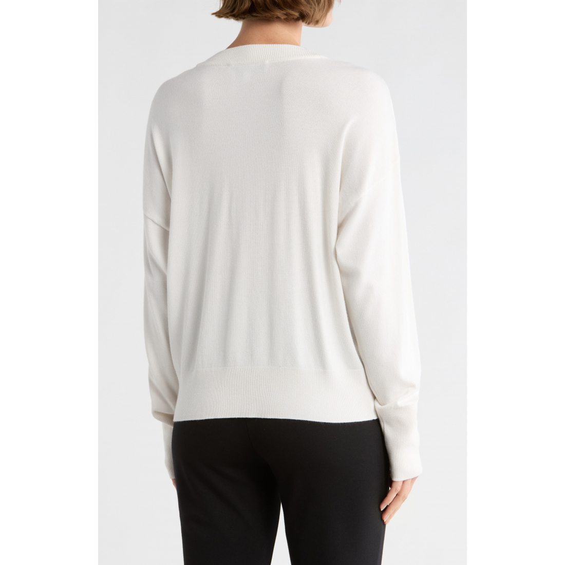 Pull 'Zip Trim' pour Femmes