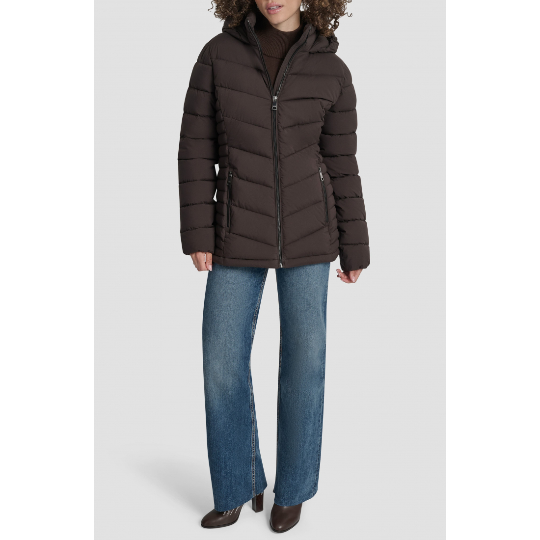 Veste matelassée 'Cire Packable Hooded' pour Femmes